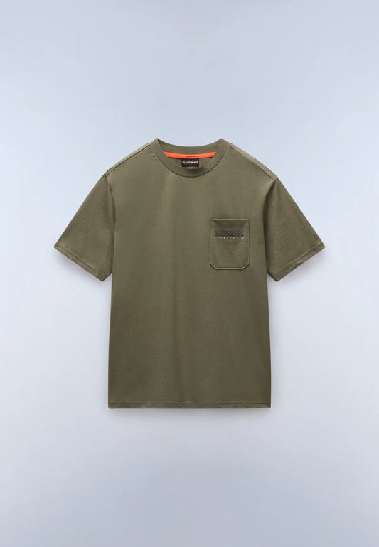 Napapijri S-FANES SS T-Shirt Tea Leaf