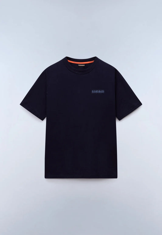 Napapijri S-BACK GRAPHIC SS Blu Marine