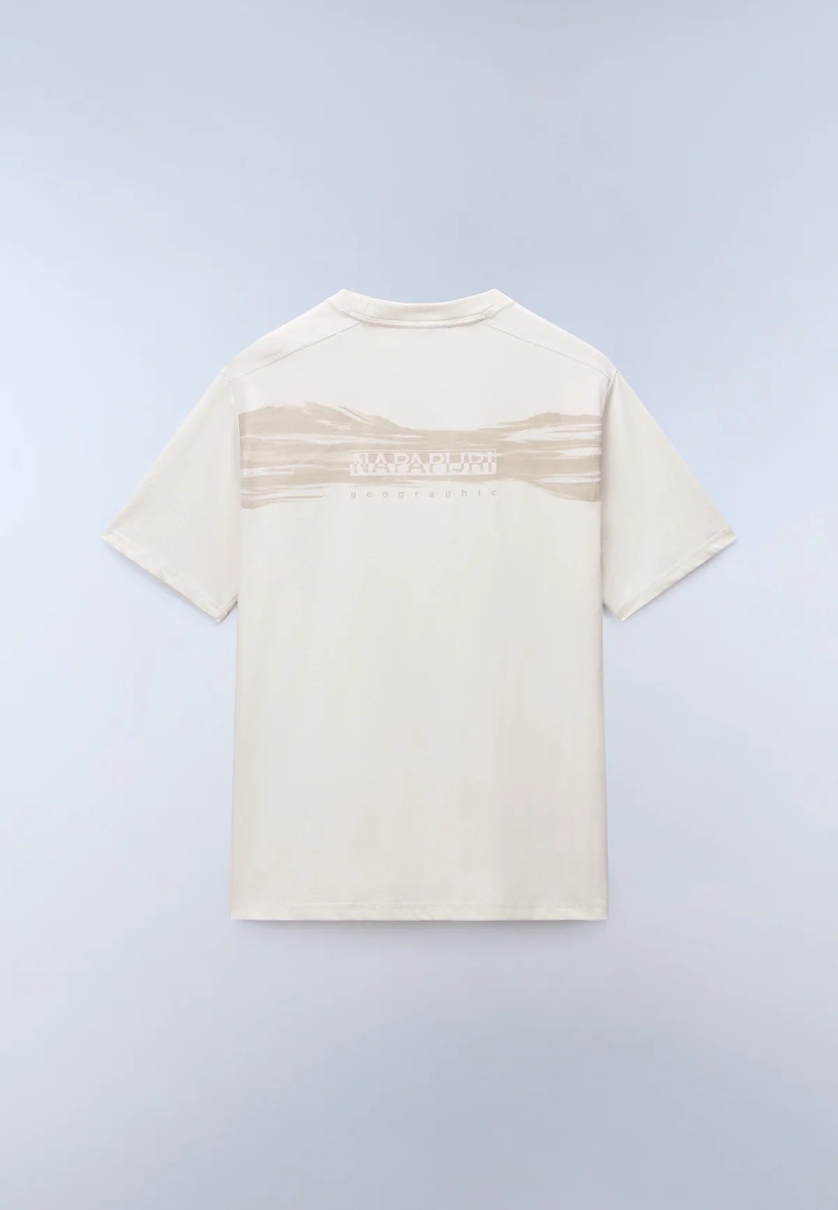 Napapijri S-BACK GRAPHIC SS Beige Dimity