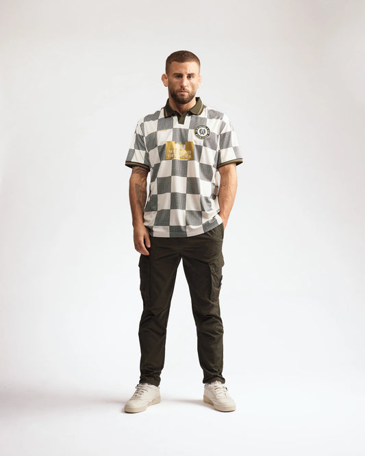 Weekend Offender Assi Football Shirt Black Forest Green