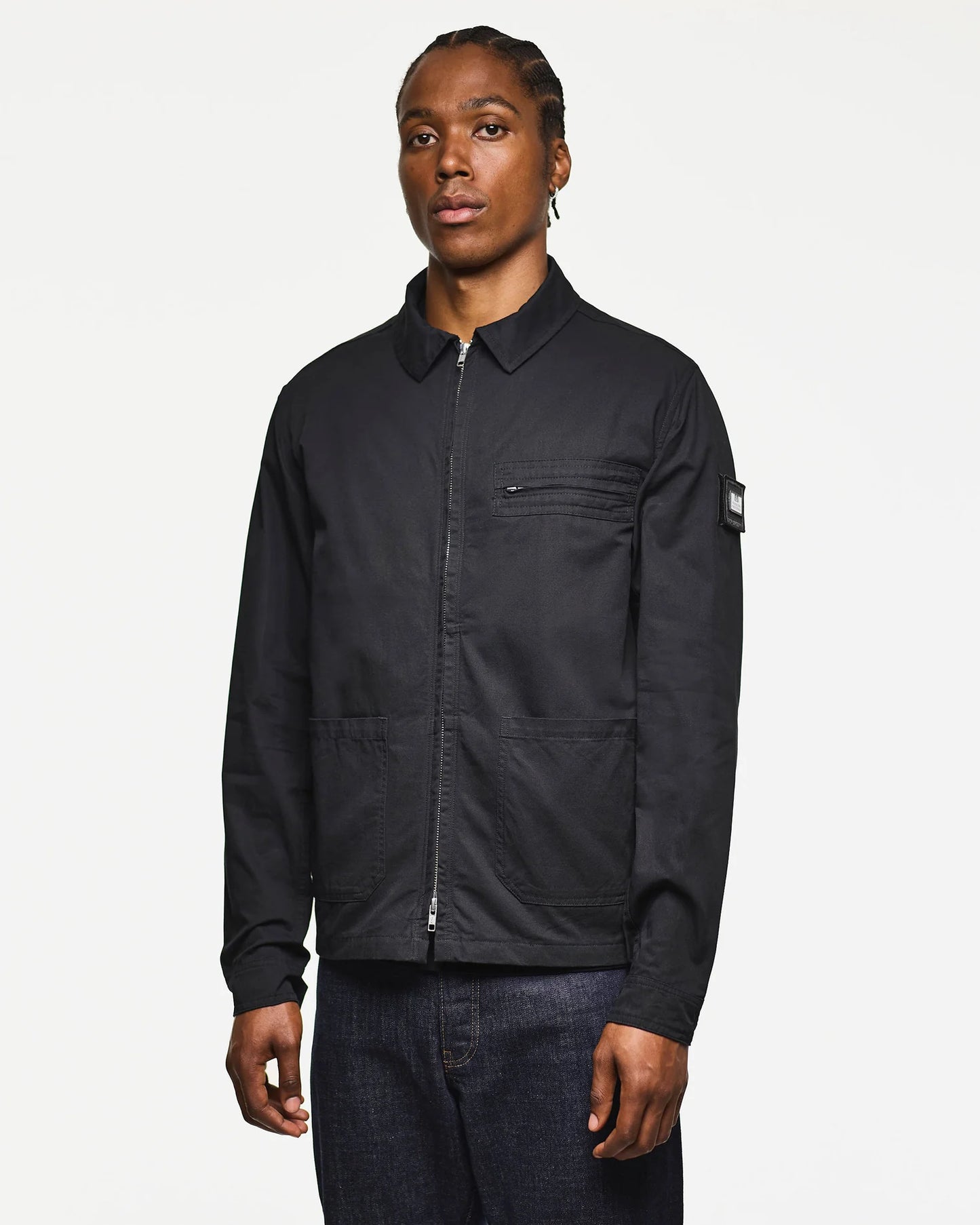 Weekend Offender Caleb Over-Shirt Black