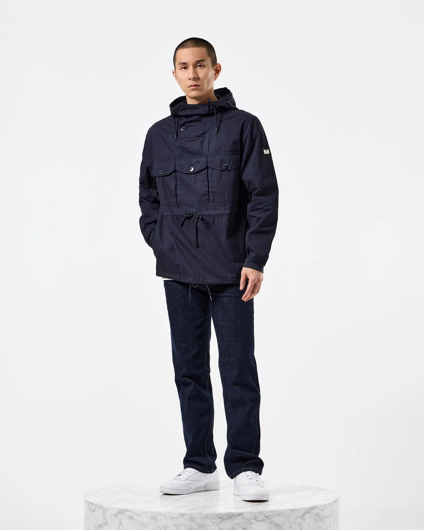 Weekend Offender Kovags Over-Top Pocket Jacket Navy