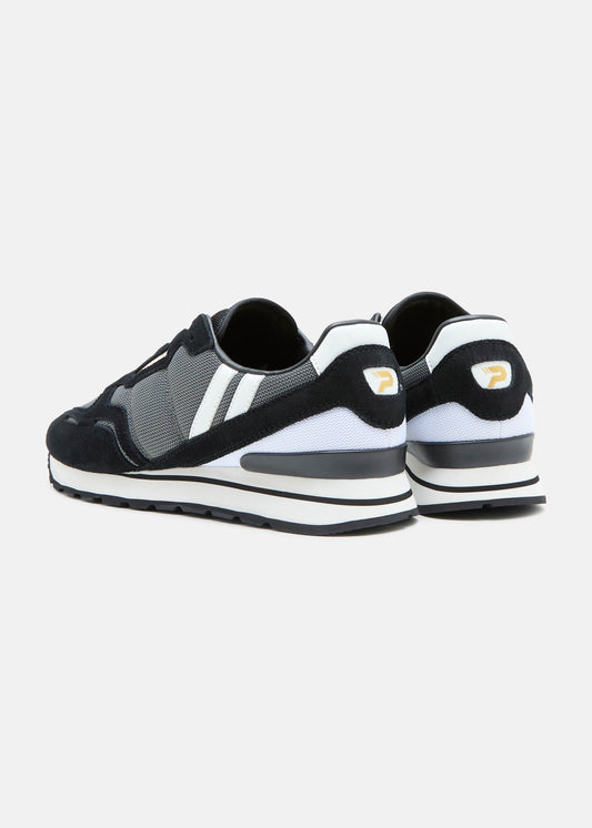Patrick Bronby Runner Trainer Black/Dark Grey/White