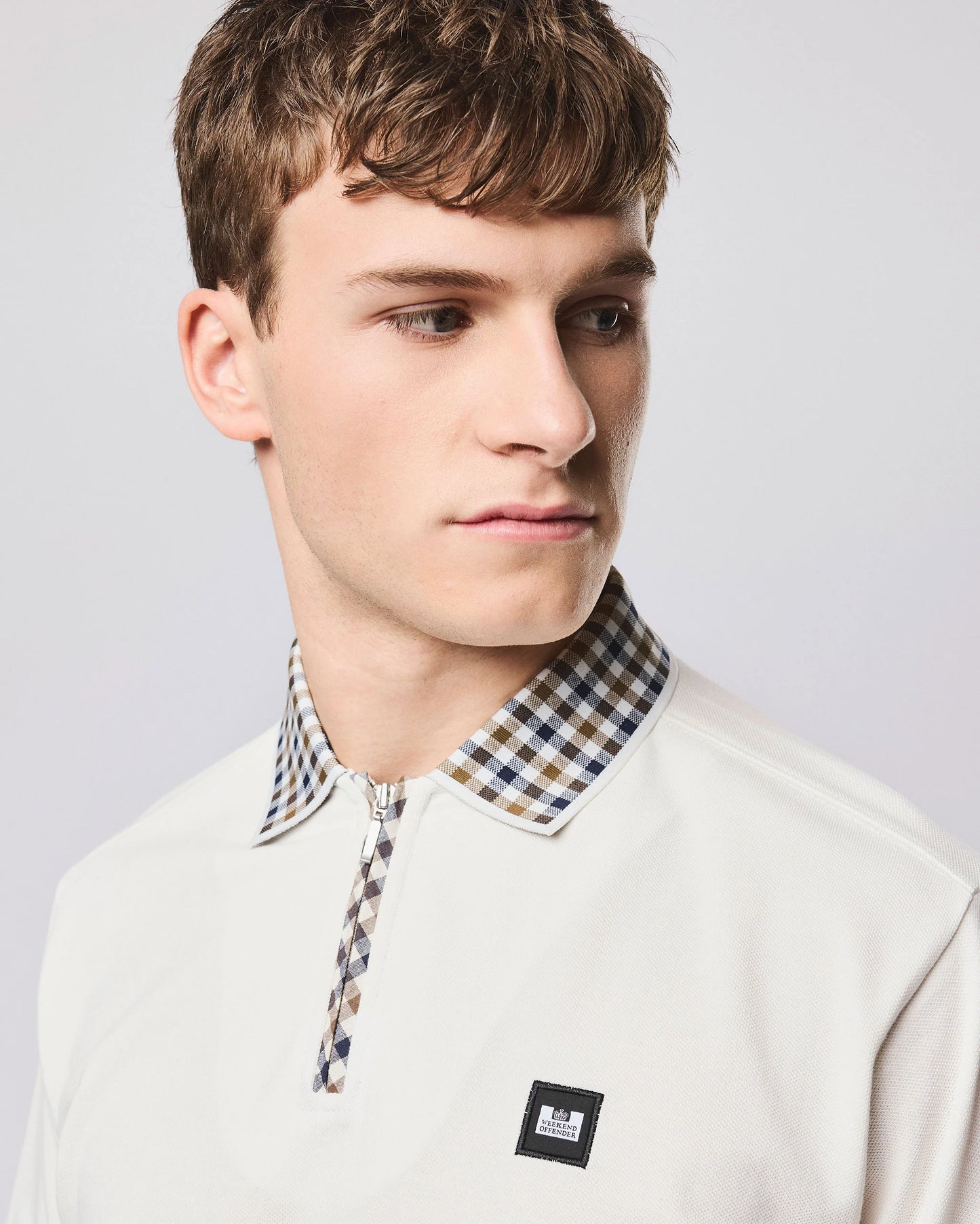 Weekend Offender Tipasa Polo Shirt Ghost
