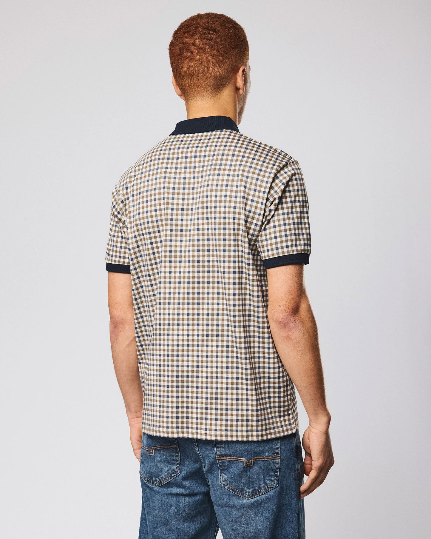 Weekend Offender Merane Polo Shirt Mid House Check