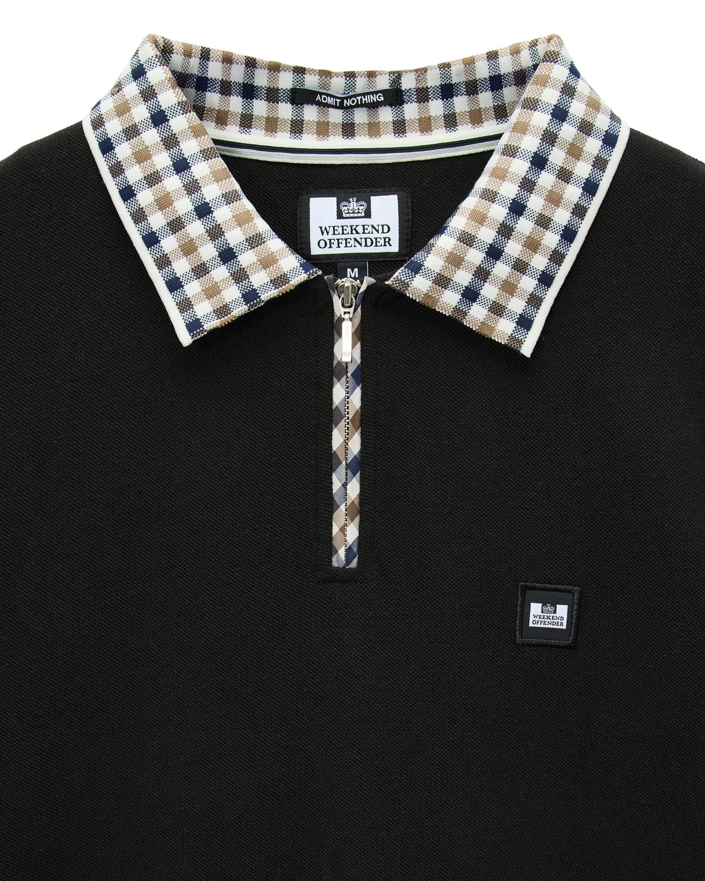 Weekend Offender Lachine Polo Shirt Black
