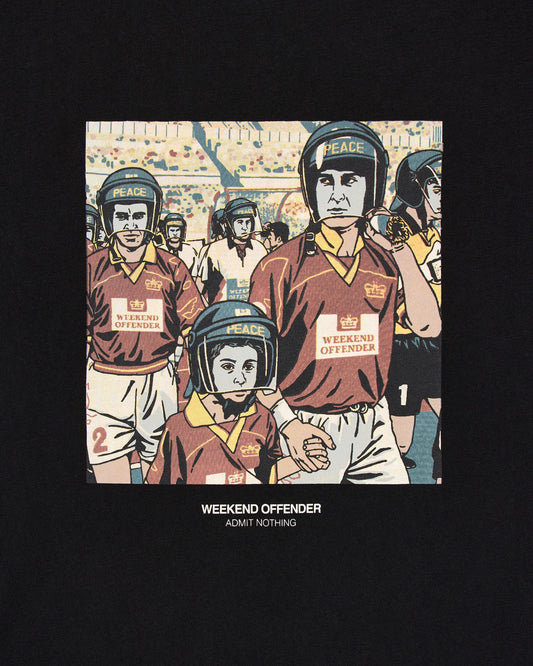 Weekend Offender Roma Graphic T-Shirt Black