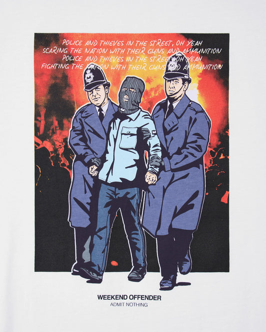 Weekend Offender Murvin Graphic T-Shirt White