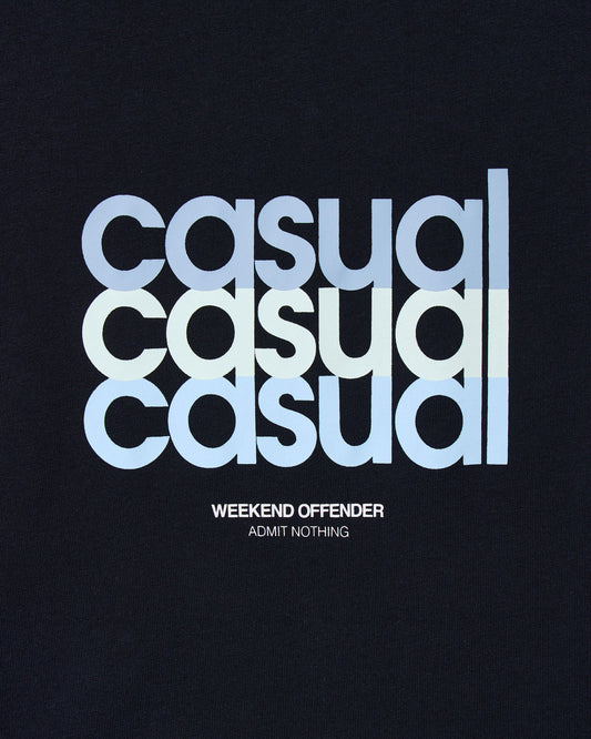 Weekend Offender W.O.L Graphic T-Shirt Navy