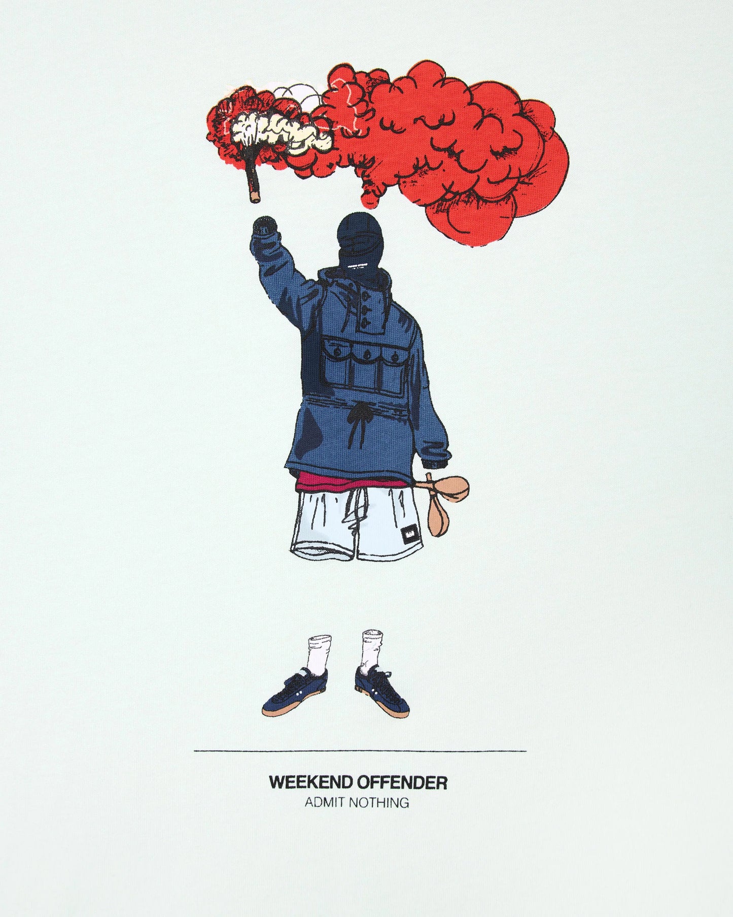 Weekend Offender Chabet Graphic T-Shirt Amazonite