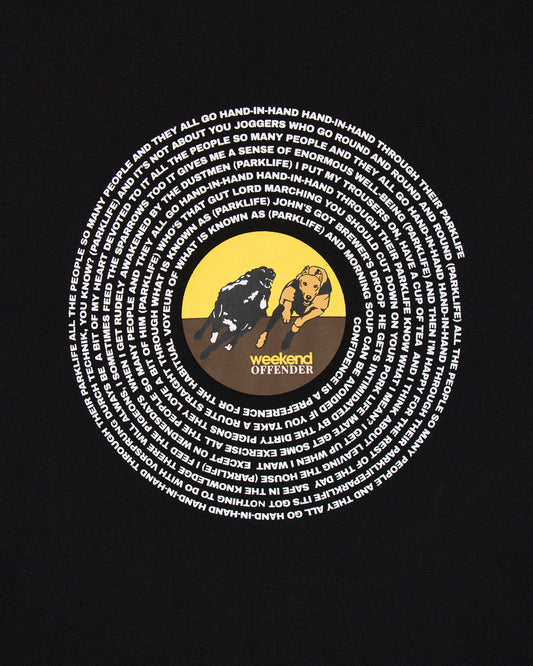 Weekend Offender Wansdown Graphic T-Shirt Black