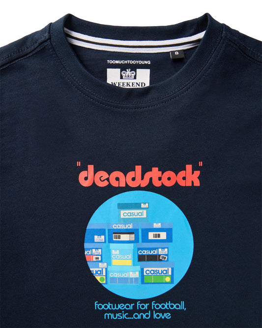 Weekend Offender Infant Deadstock Graphic T-Shirt Navy
