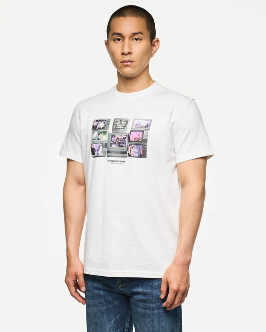 Weekend Offender Vision Graphic T-Shirt White