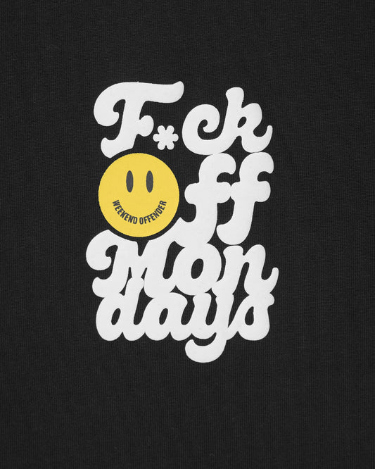 Weekend Offender Plus Size F.O.M. Graphic T-Shirt Black