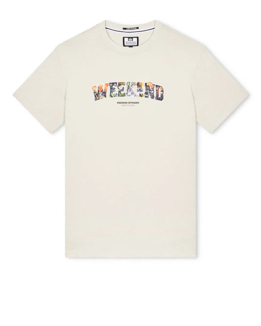Weekend Offender Saturday Graphic T-Shirt Calcium