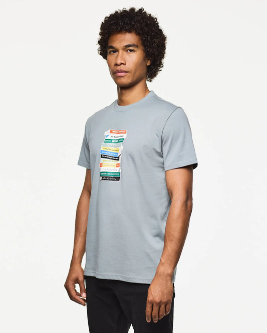 Weekend Offender Limone Graphic T-Shirt Porpoise Grey
