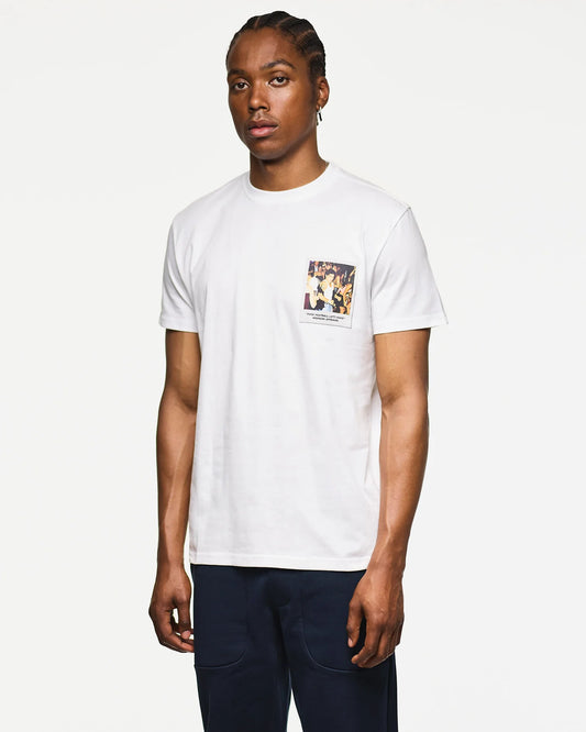 Weekend Offender Let's Dance Graphic T-Shirt White