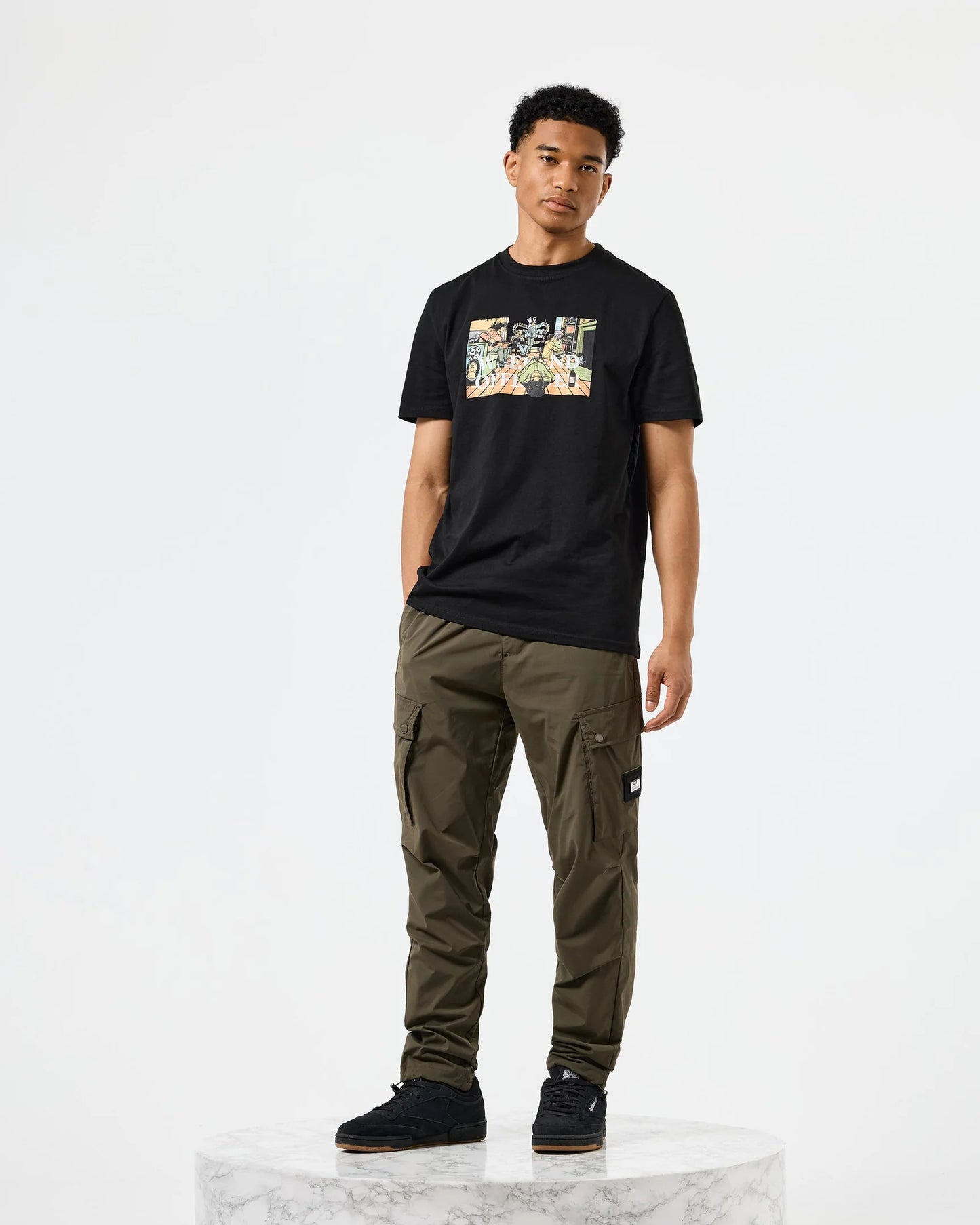 Weekend Offender Stratford Avenue Graphic T-Shirt Black