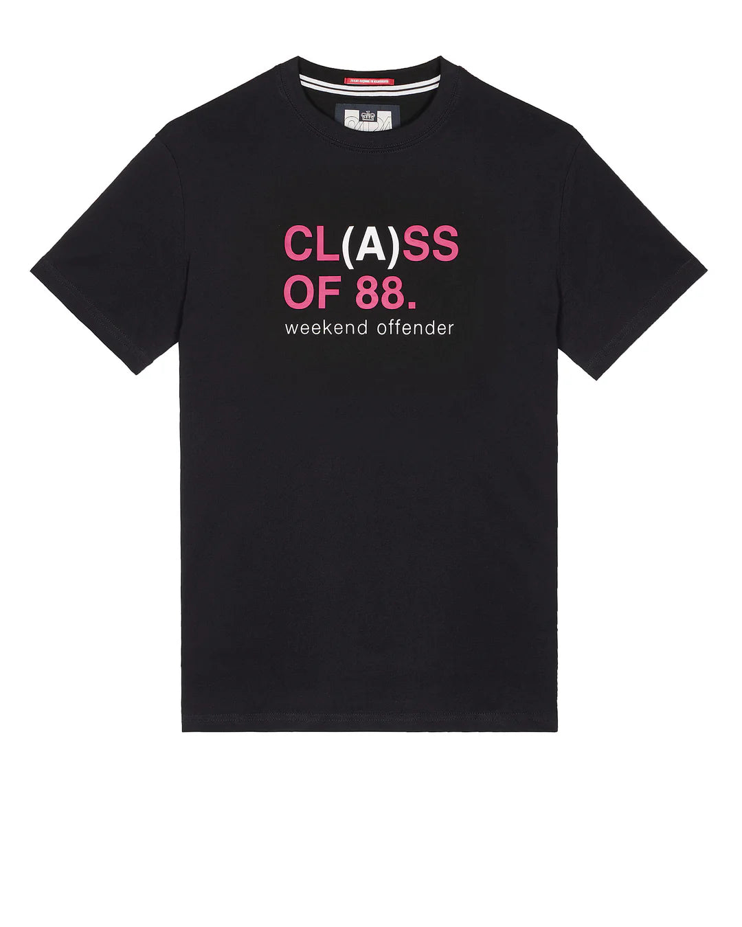 Weekend Offender Plus Size Anniversary Class A Graphic T-Shirt Black