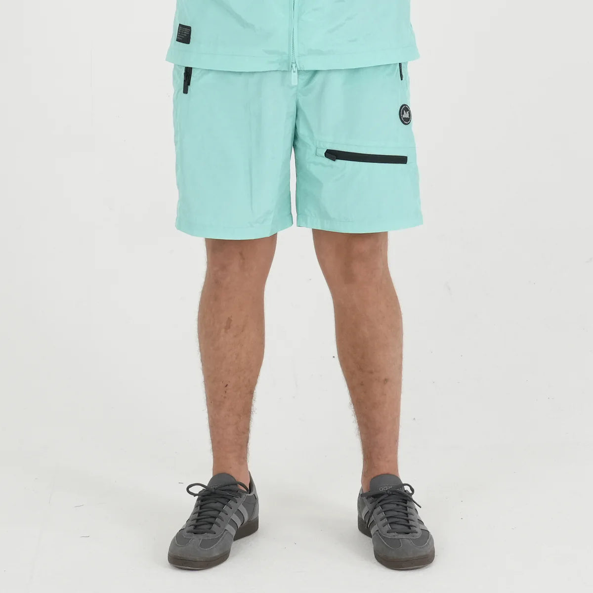 Peaceful Hooligan Axe Shorts Aqua