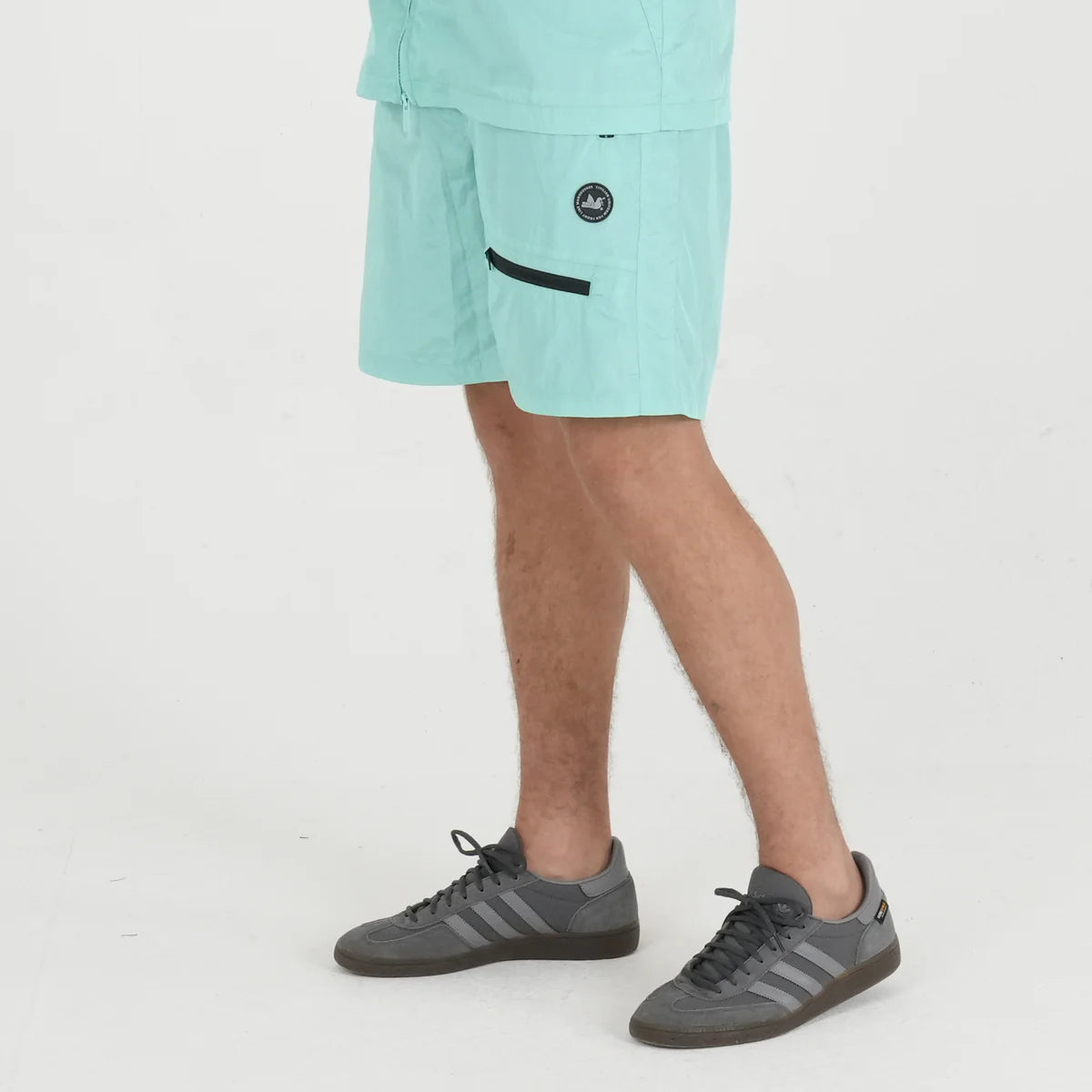 Peaceful Hooligan Axe Shorts Aqua