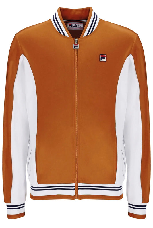 FILA Settanta Track Jacket Pumpkin Spice/Gardenia/Black