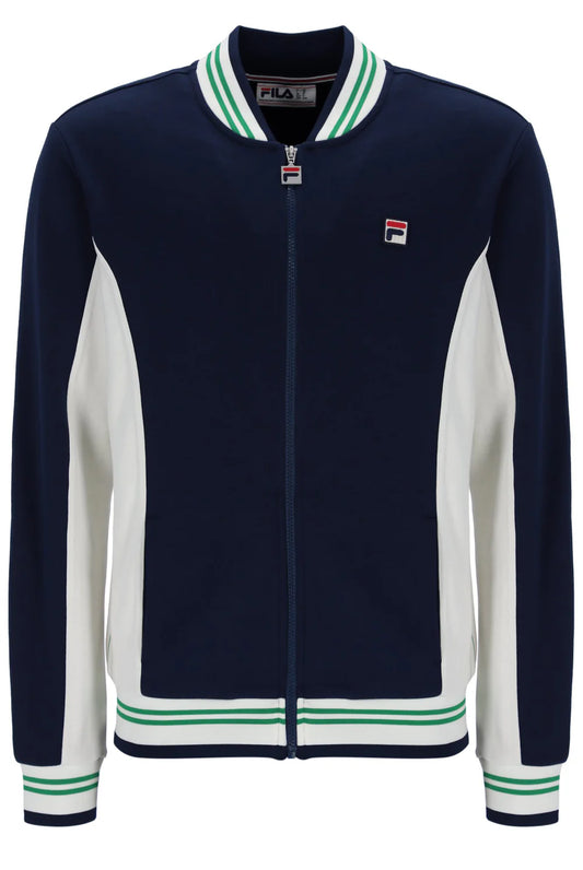 FILA Settanta Track Jacket Navy/Gardenia/Green