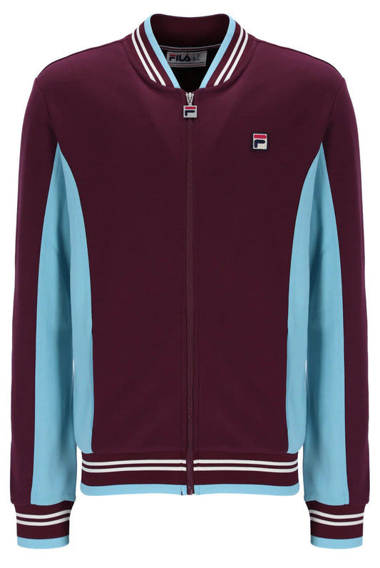 FILA Settanta Track Jacket Fig/Milky Blue/Gardenia