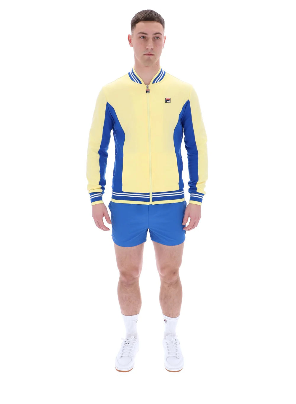 FILA Settanta Track Jacket Popcorn/Turkish Sea/FILA Navy
