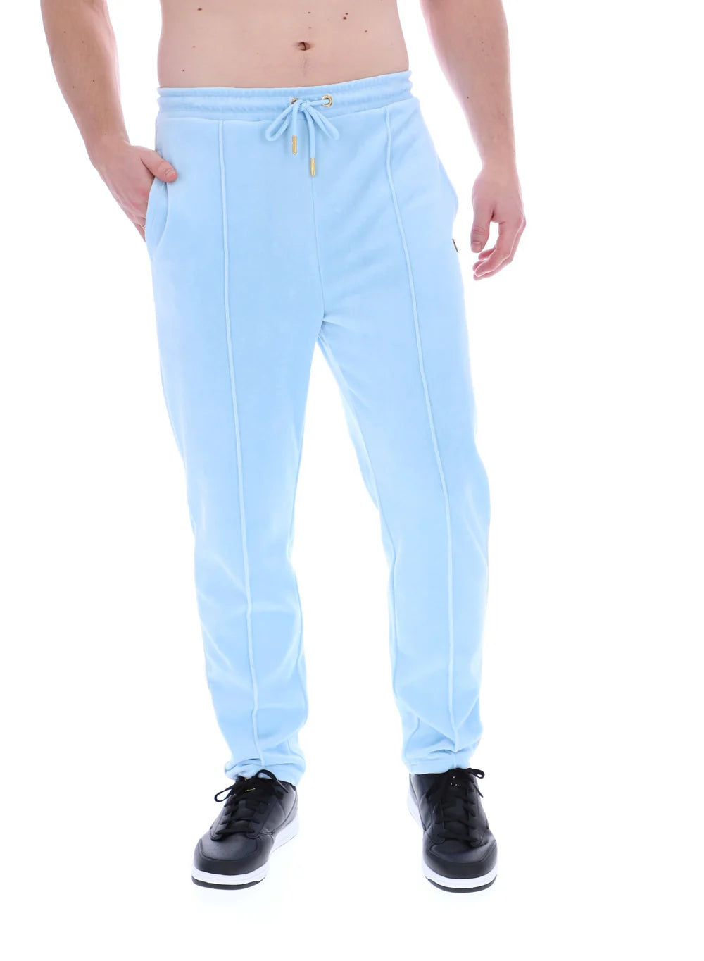 FILA Sims Velour Track Pant Summer Song/Egret