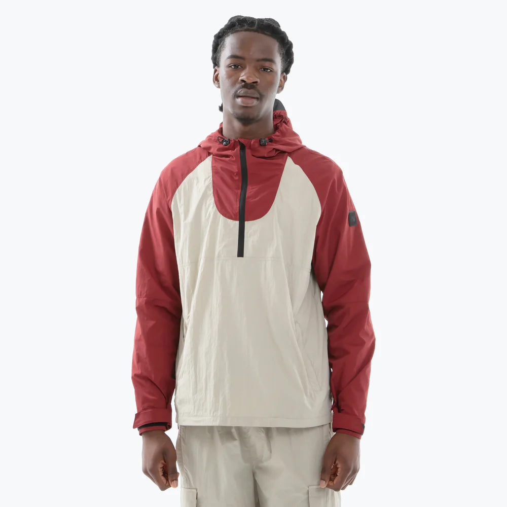 Peaceful Hooligan Supersonic Jacket Stone/Dark Red