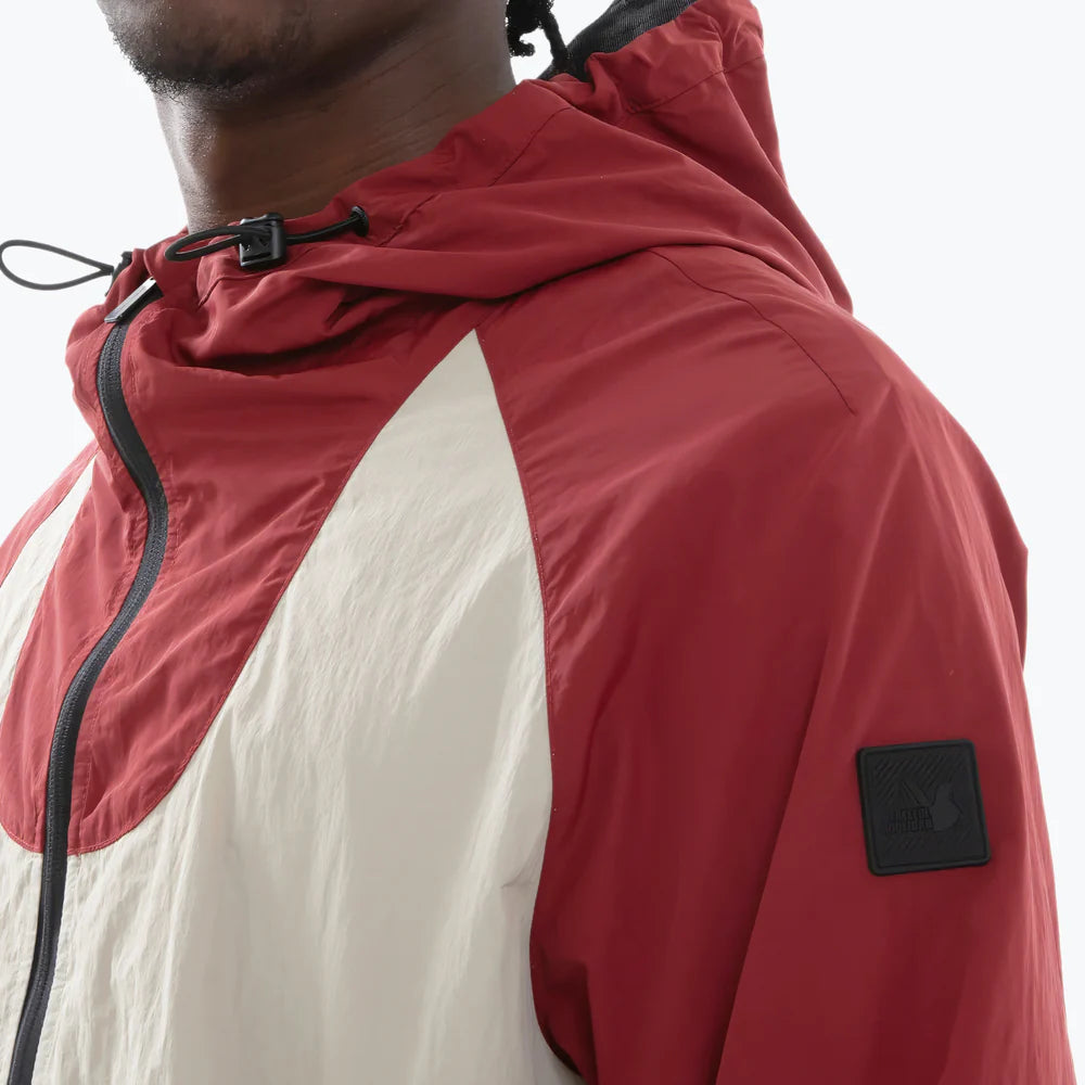 Peaceful Hooligan Supersonic Jacket Stone/Dark Red