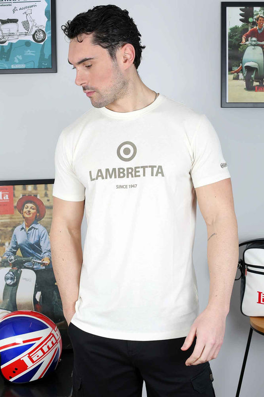 Lambretta Brand Target T-Shirt Tofu