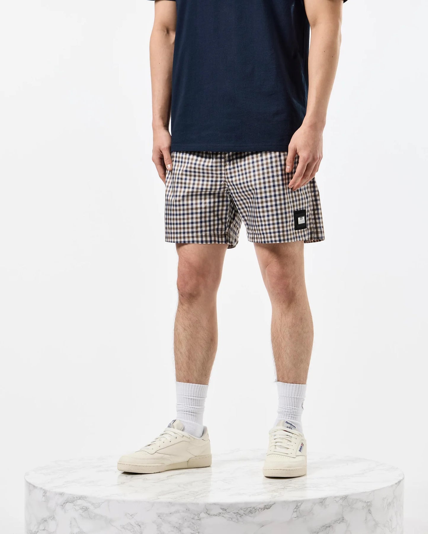 Weekend Offender Varadero House Check Short Mid House