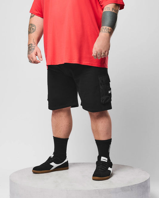 Weekend Offender Plus Size Nor'easter Jogger Short Black