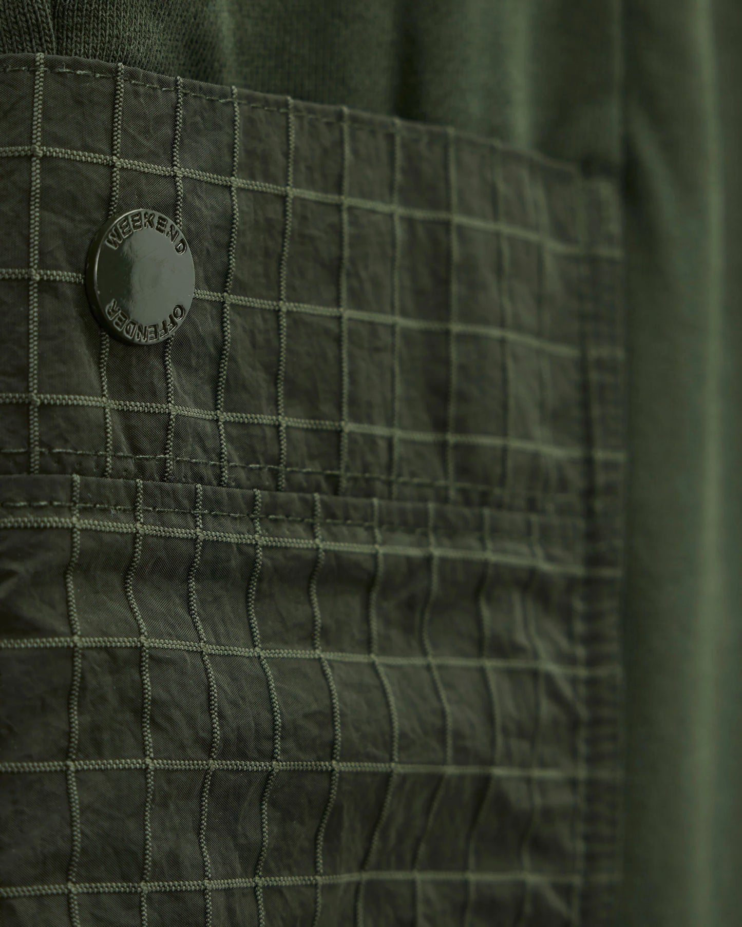 Weekend Offender Chiyoda Short Black Forest Green