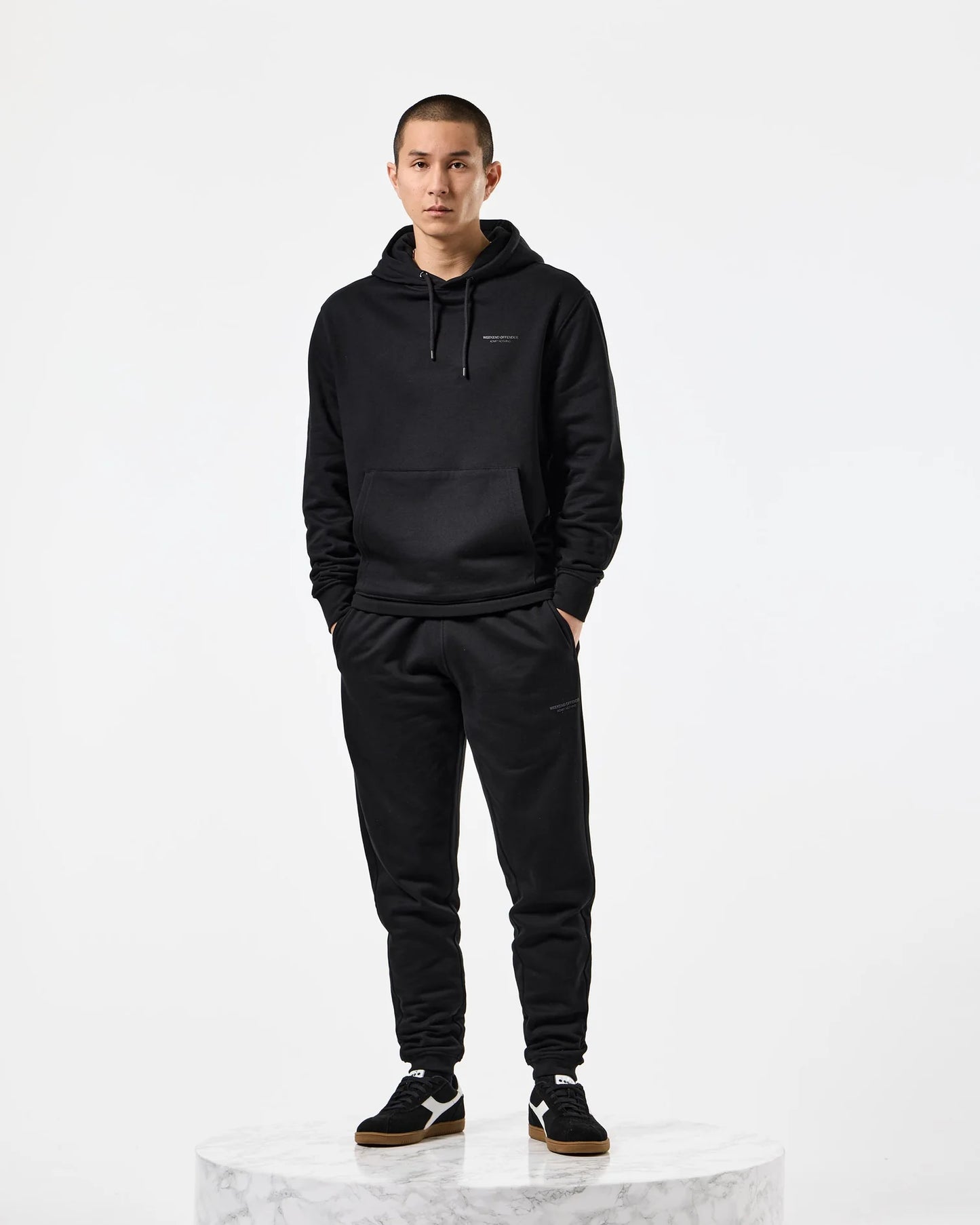 Weekend Offender Bronx Hoodie Black