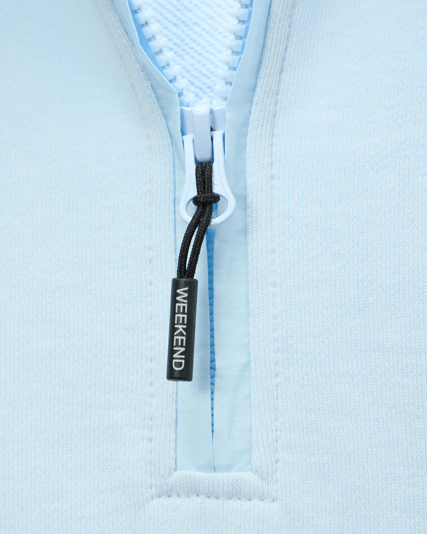 Weekend Offender Kraviz 1/4 Zip Sweatshirt Sky