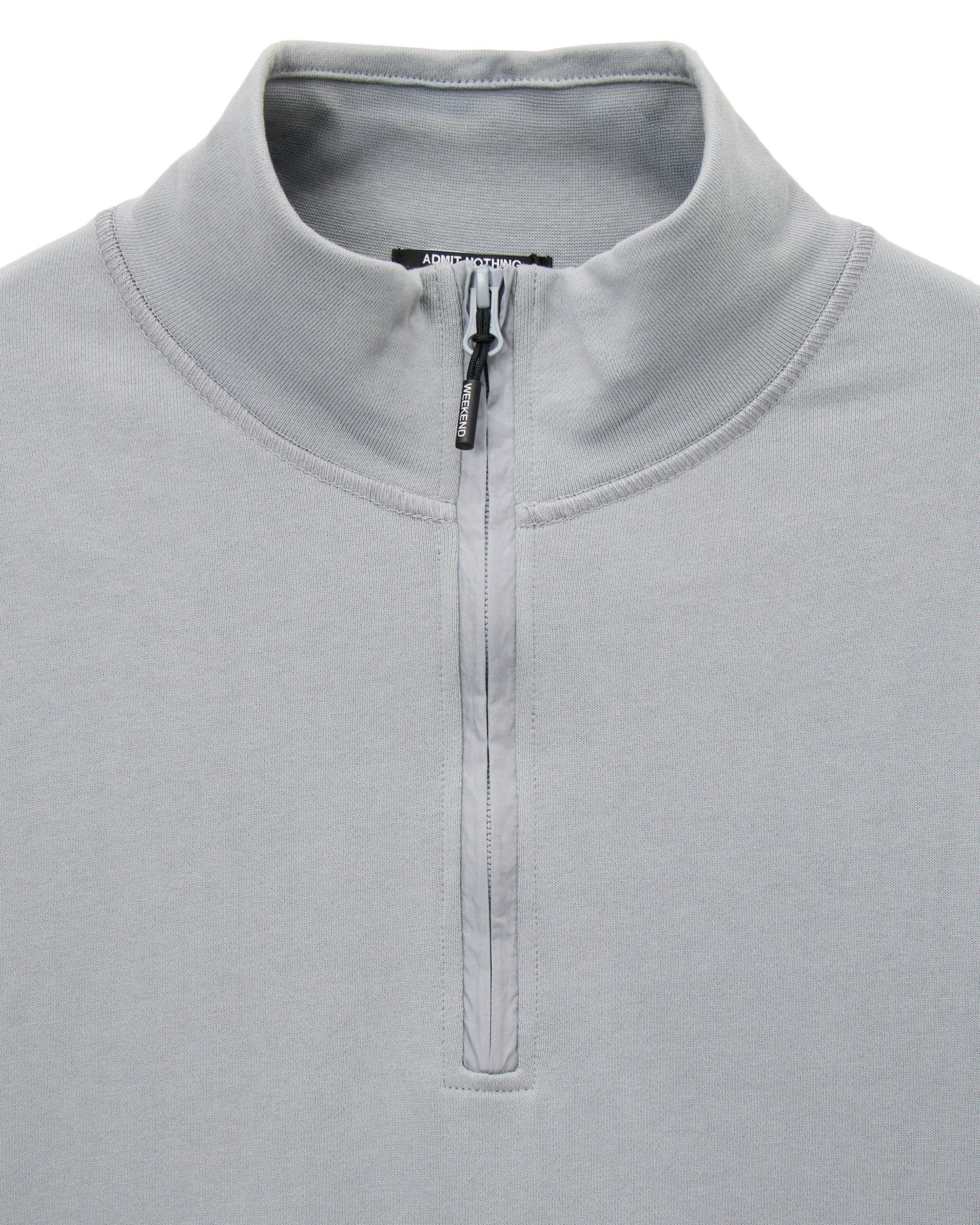 Weekend Offender Kraviz 1/4 Zip Sweatshirt Smokey
