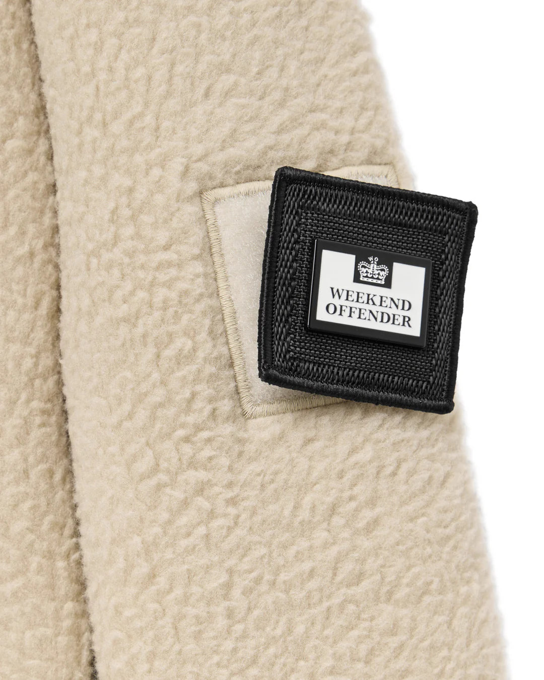 Weekend Offender Stanier Sherpa Fleece Sweatshirt Calcium