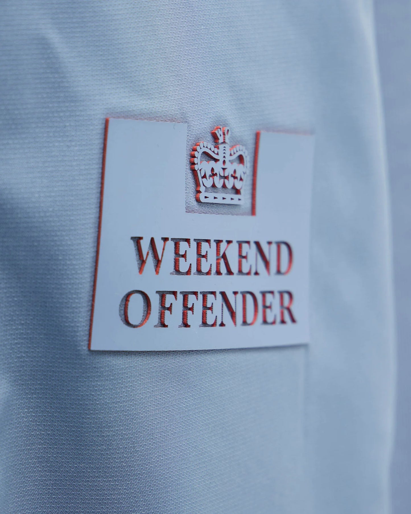 Weekend Offender Cerati Crew Sweatshirt Blue Shadow