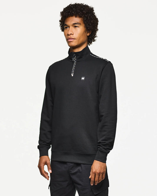 Weekend Offender Matisa 1/4 Zip Black