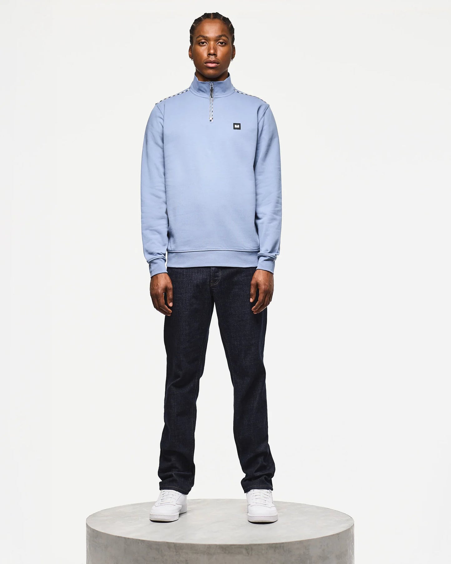 Weekend Offender Matisa 1/4 Zip Blue Shadow