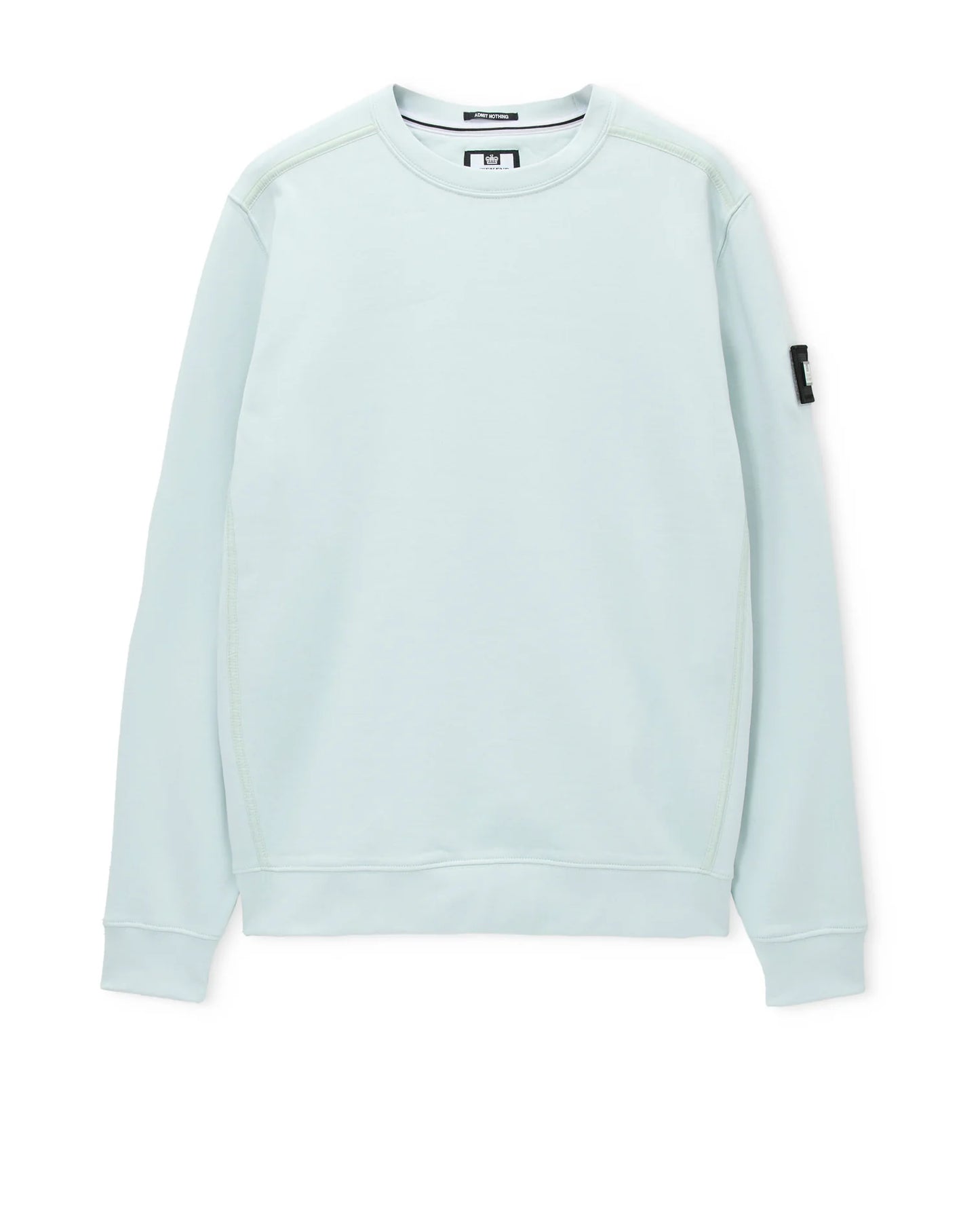 Weekend Offender Thunder Crew Sweatshirt Sea Spray Blue
