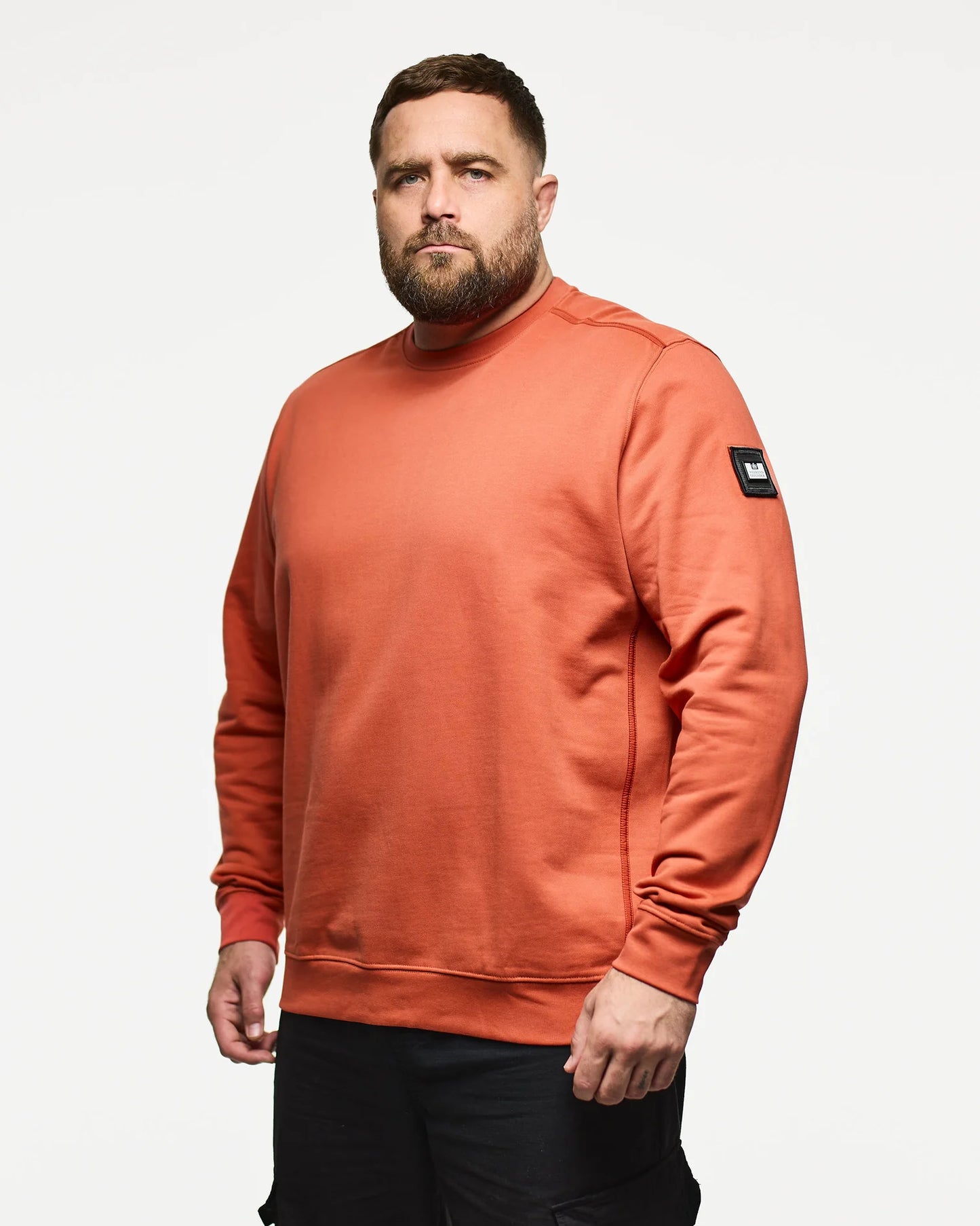 Weekend Offender Plus Size Thunder Sweatshirt Sunset Orange