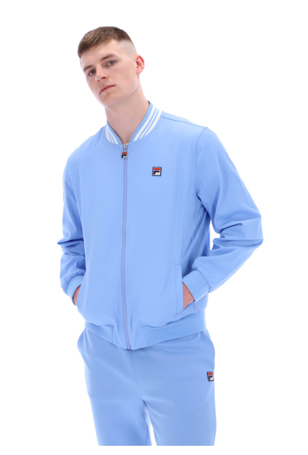 Fila Stefano Bomber Jacket Vista Blue/Gardenia