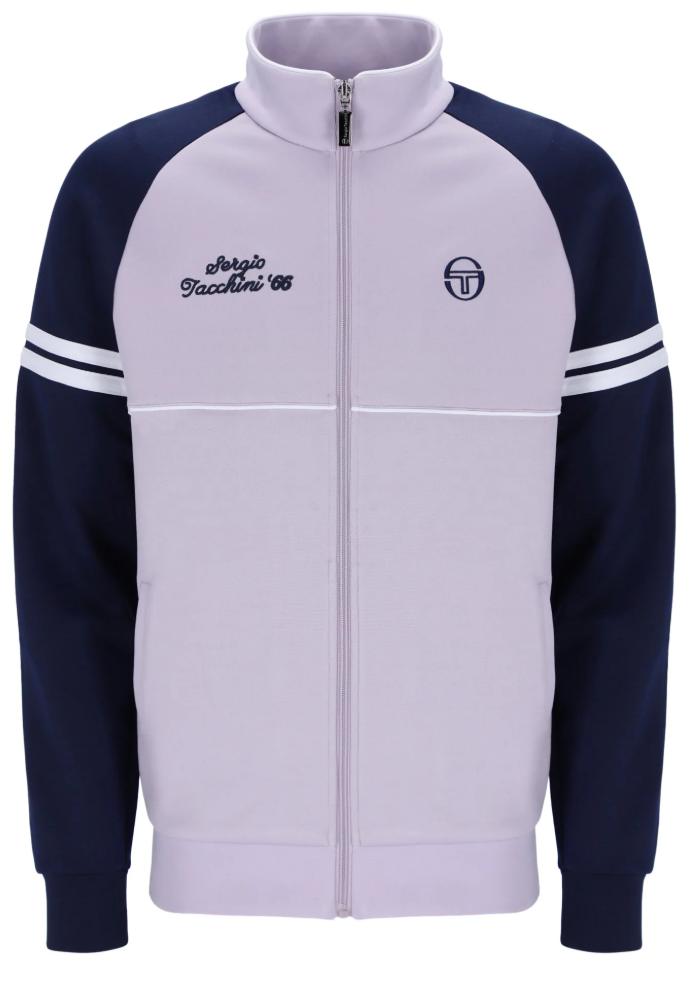 Sergio Tacchini Orion Davis Track Top Thistle/Maritime Blue/White