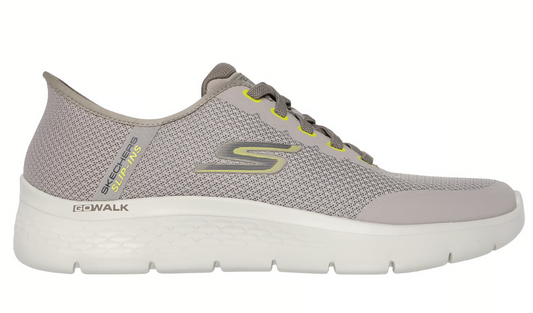 Skechers Mens Slip-ins GO WALK Flex Netro Taupe