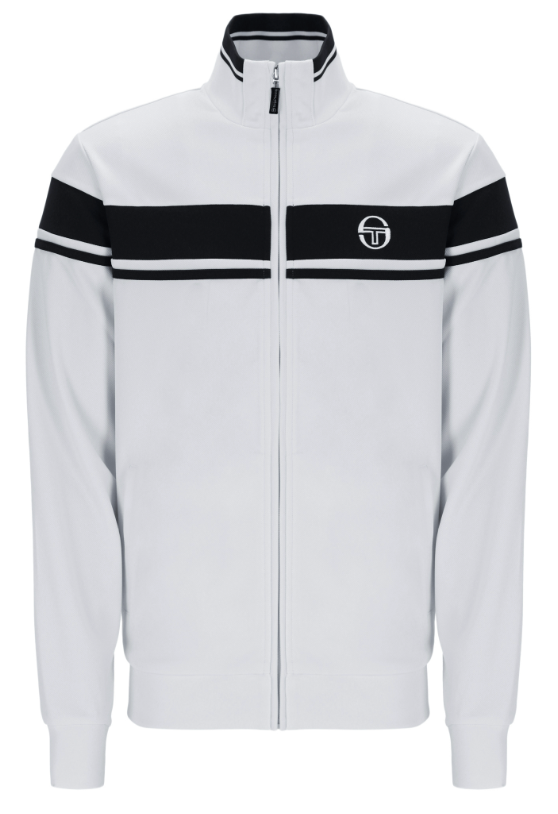 Sergio Tacchini Damarindo Track Top Glacier Grey/Black