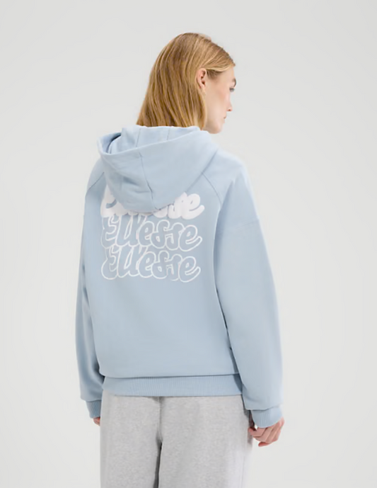Ellesse Ladies IL Trio Hoodie Light Blue